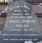 CHULAYO Grissel Nonceba 1925-1976