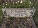 LABUSCHAGNE M.F. nee STANBRIDGE 1892-1966