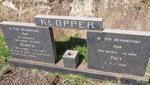 KLOPPER Stoffel 1909-1977 & Toet 1906-