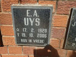 UYS E.A. 1928-2006