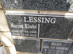 LESSING Marina Elsabe 1946-2022