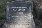 GINKEL Gertruida Susanna, van 1925-2010