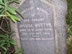 HUTTON Joshua 1878-1912
