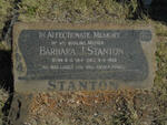 STANTON Barbara I. 1914-1958
