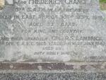 CHANCE Frederick -1916 :: LAMBRICK R.S. -1943