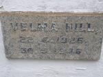 HILL Velma 1926-1946