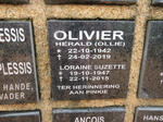 OLIVIER Herald 1942-2019 & Loraine Suzette 1947-2015