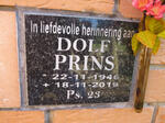PRINS Dolf 1946-2019