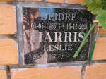 HARRIS Leslie 1967- & Deidré 1965-2020