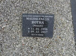 BOTHA Magdalena J.S. 1956-2017