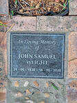 WEIGHT John Samuel 1930-2020