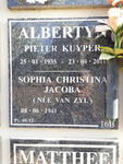 ALBERTYN Pieter Kuyper 1935-2011 & Sophia Christina Jacoba VAN ZYL 1941-