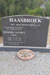 HAASBROEK Frederik Jacobus 1921-2012