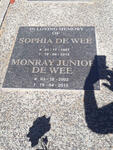 WEE Sophia, de 1967-2015 :: DE WEE Monray Junior 2002-2015