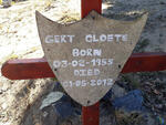 CLOETE Gert 1955-2012