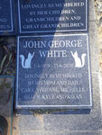 WHITE John George 1979-2020