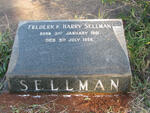 SELLMAN Frederick Harry 1901-1956