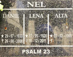 NEL Danie 1933-2008 & Lena 1928-2011 :: NEL Alta 1960-