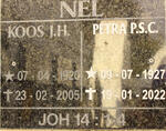 NEL J.H. 1920-2005 & P.S.C. 1927-2022