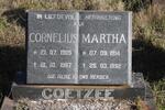 COETZEE Cornelius 1909-1987 & Martha 1914-1992