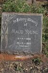 YOUNG Maud 1889-1955