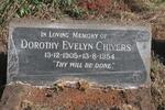CHIVERS Dorothy Evelyn 1905-1954