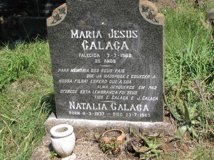 CALACA Maria Jesus -1960 :: CALACA Natalia 1937-1963