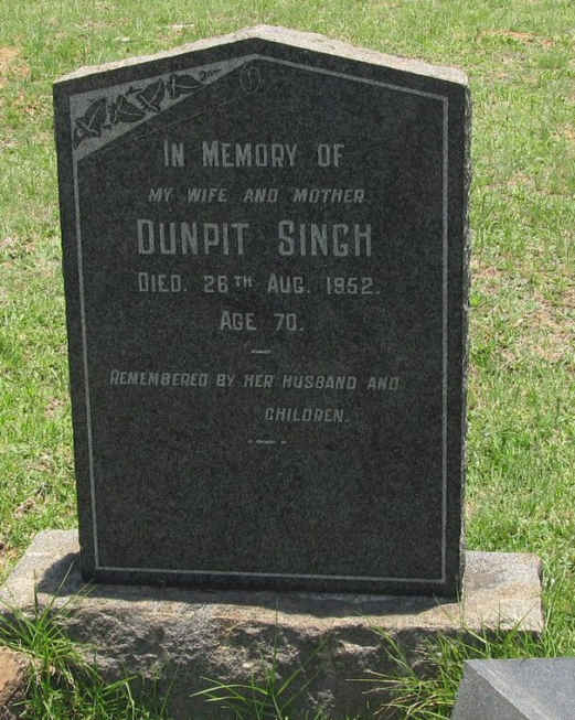 SINGH Dunpit -1952