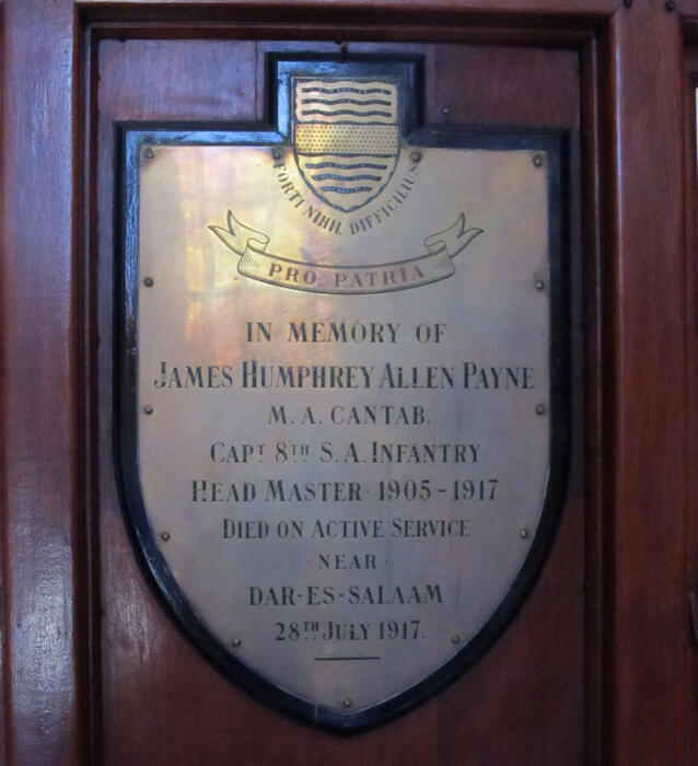 PAYNE James Humphrey Allen -1917