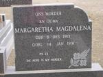 ESTERHUIZEN Stephanus Christiaan 1910-1972 & Margaretha Magdalena 1913-1991