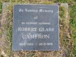 CAMERON Robert Glass 1904-1975