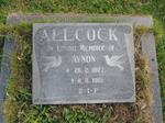 ALLCOCK Aynon 1907-1981