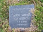 CAMERON Anna Young 1905-1993