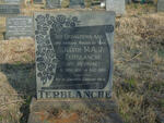 TERBLANCHE Judith M.A.J. nee REYNEKE 1891-1960