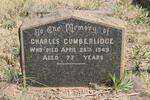 CUMBERLIDGE Charles -1949