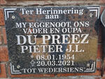PREEZ Pieter J.L., du 1954-2021