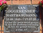 LOGGERENBERG Martha Susanna, van 1945-2021