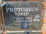 PRETORIUS Jaap 1941-2023