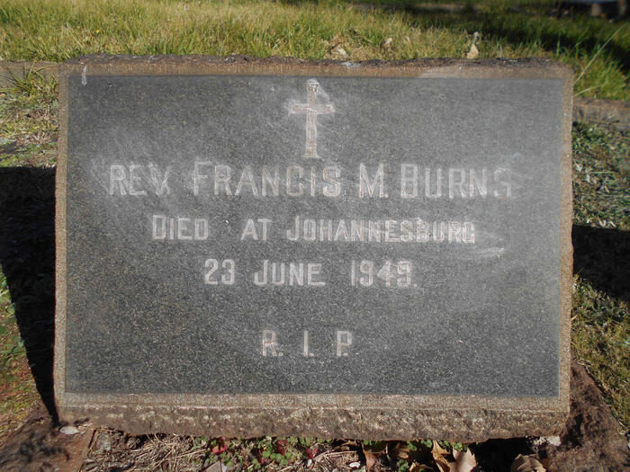 BURNS Francis M. -1949