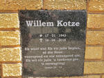 KOTZE Willem 1943-2018