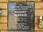 MARAIS Magriet 1933-2018