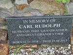 RUDOLPH Carl 1938-2013