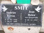 SMIT Andries Petrus 1936-2004 & Jean Helen MORGENROOD 1937-