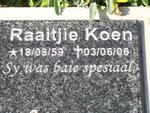 KOEN Raaitjie 1959-2006