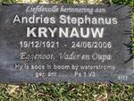 KRYNAUW Andries Stephanus 1921-2006