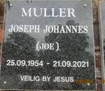 MULLER Joseph Johannes 1954-2021