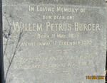 BURGER Willem Petrus 1895-1939