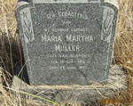 MULLER Maria Martha nee VAN ROOYEN 1915-1942