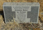 PLESSIS Hendrika Maria, du nee O'NEILL 1884-1943