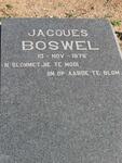 BOSWEL Jacques -1976